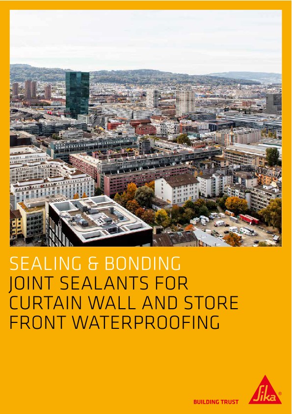 Joint Sealants for Curtain Wall  and Store Front Waterproofing