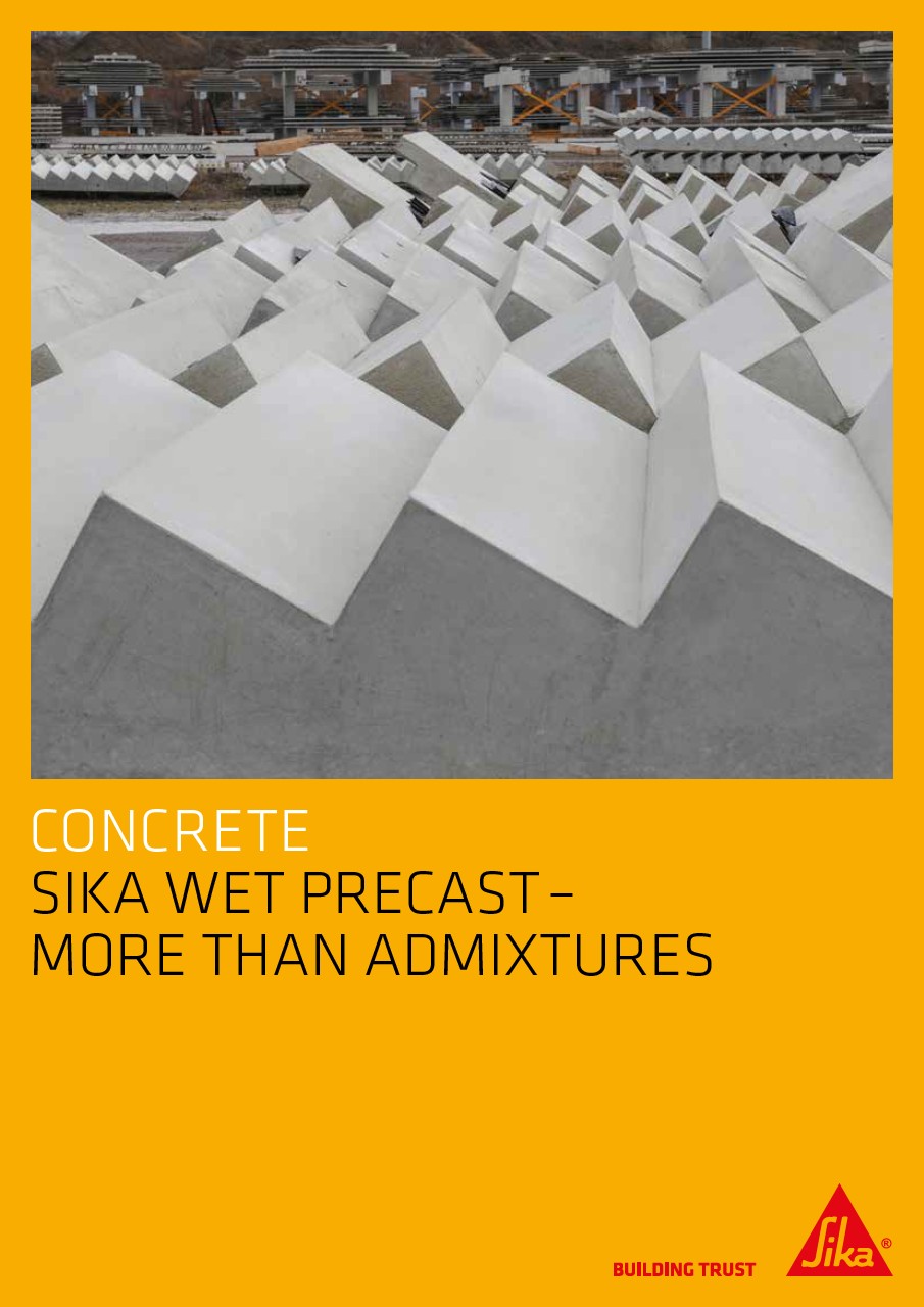 Sika Solutions - Wet Precast Concrete