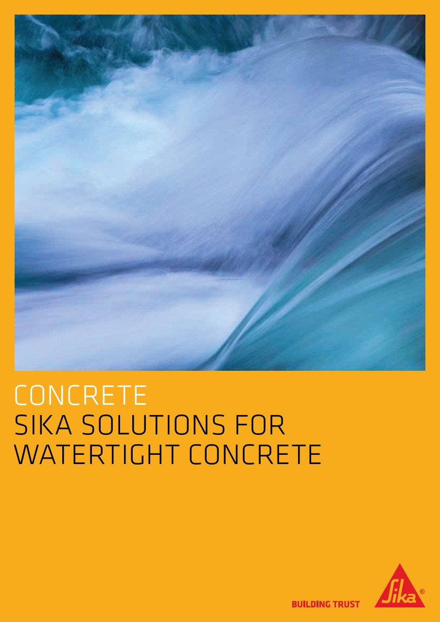 Sika Solutions for Watertight Concrete