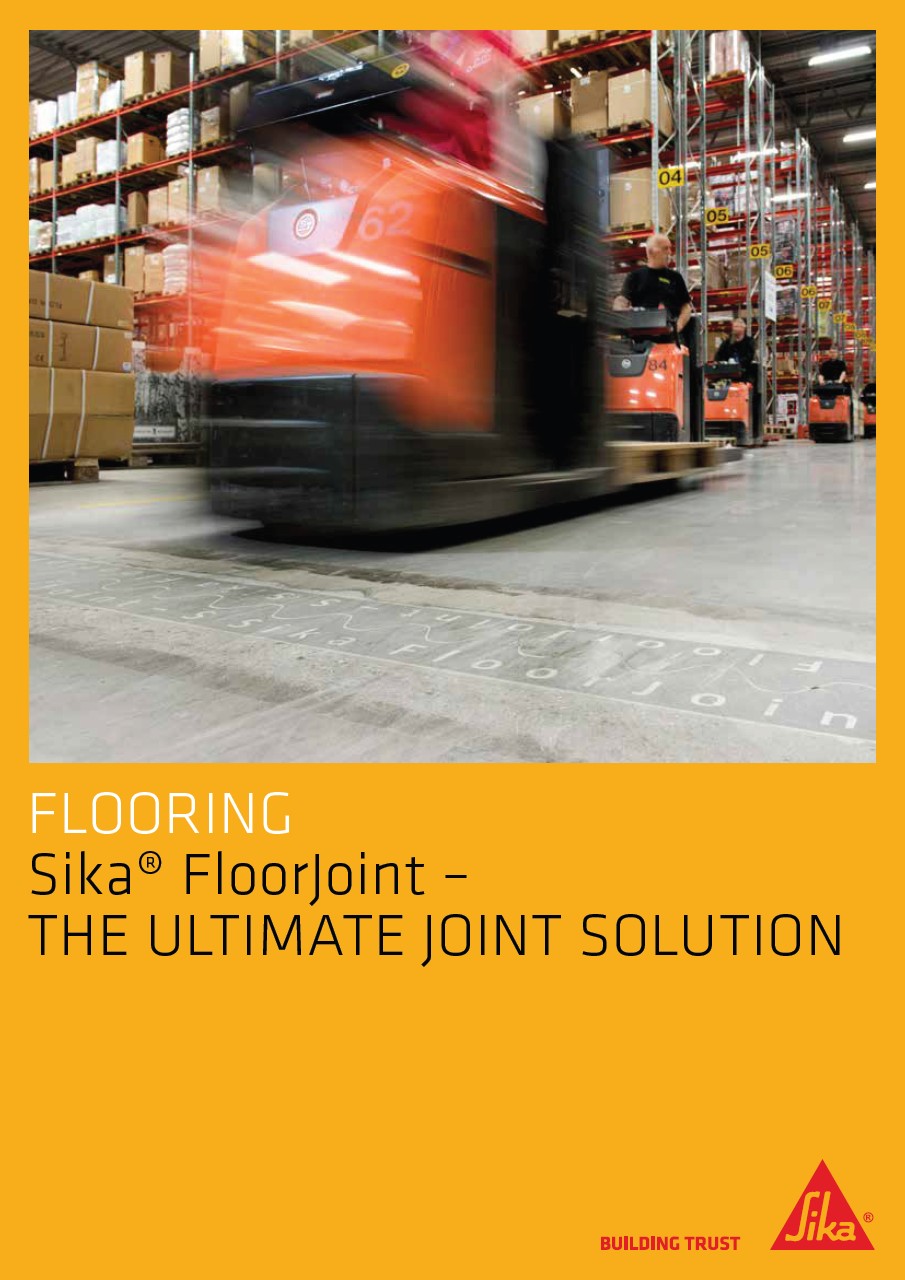 Sika FloorJoint - the Ultimate Joint Solutions