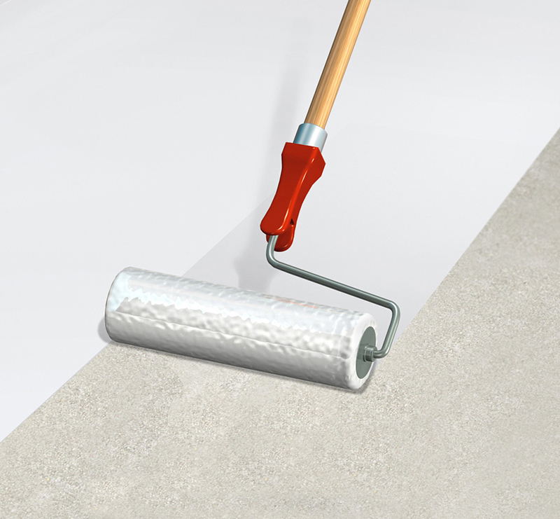 Apply Sikalastic-560 primer coat