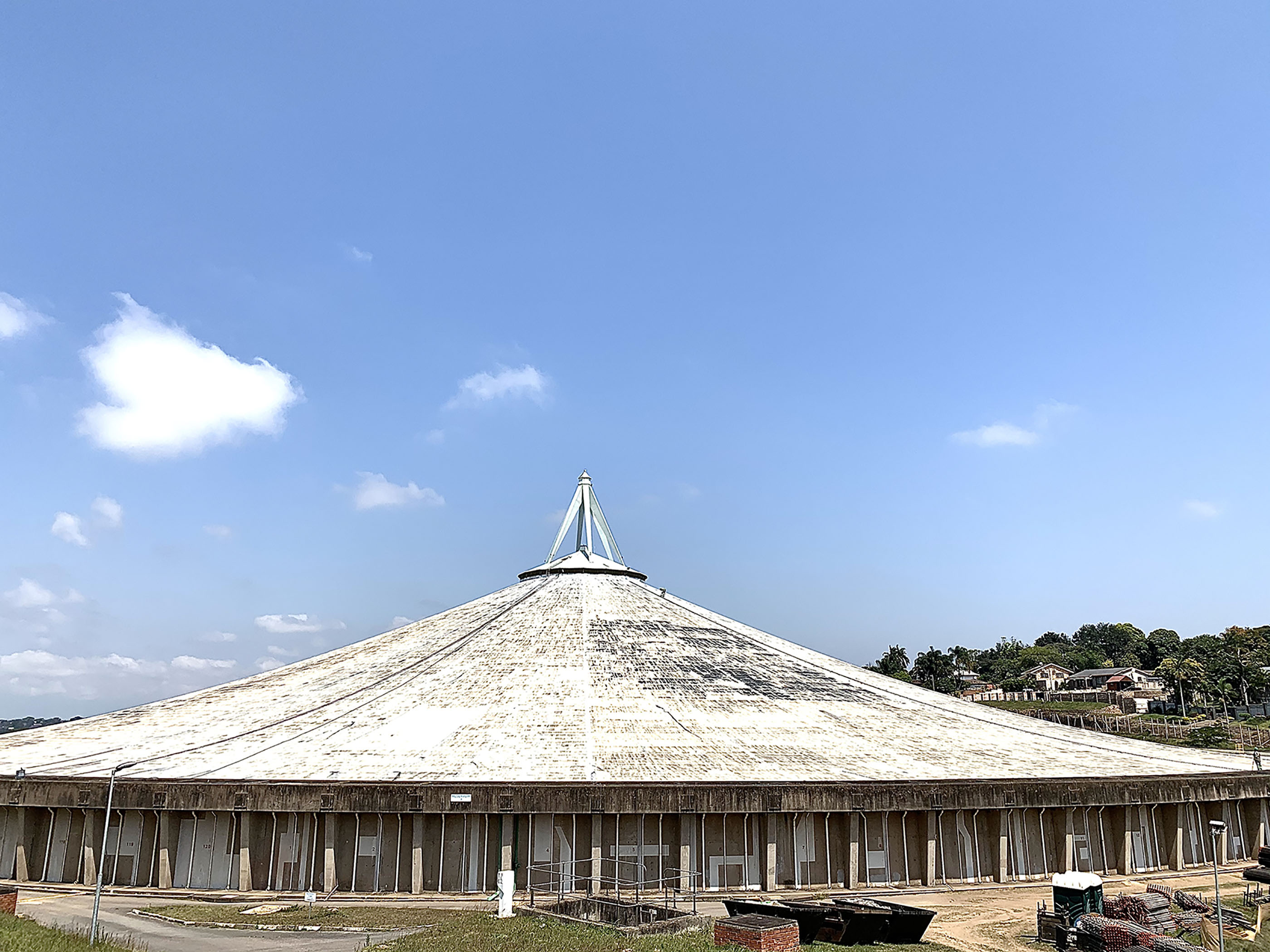 Durban Heights Reservoir roof